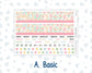 Kit 0260 - Laurel Denise The Scout Planner Large - Monthly Kit - April - Pastel Egg Hunt