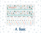 Kit 0251 - Laurel Denise The Scout Planner Large - Monthly Kit - January - Pine & Paws