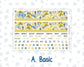 Kit 0274 - Laurel Denise The Scout Planner Large - Monthly Kit - July - Sunny Lemon Shore