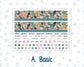 Kit 0275 - Laurel Denise The Scout Planner Large - Monthly Kit - July - Tropical Safari Blush