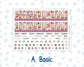 Kit 0307 - Laurel Denise The Scout Planner Large - Monthly Kit - December - Velvet Hearth
