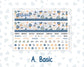 Kit 0299 - Laurel Denise The Scout Planner Large - Monthly Kit - October - Book Nook