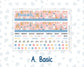 Kit 0305 - Laurel Denise The Scout Planner Large - Monthly Kit - December - Sugarplum Parade