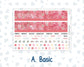 Kit 0254 - Laurel Denise The Scout Planner Large - Monthly Kit - February - Valentine Village