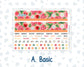 Kit 0271 - Laurel Denise The Scout Planner Large - Monthly Kit - June - Strawberry Shore