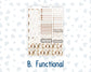 Kit 0303 - Laurel Denise The Scout Planner Large - Monthly Kit - November - Into The Woods