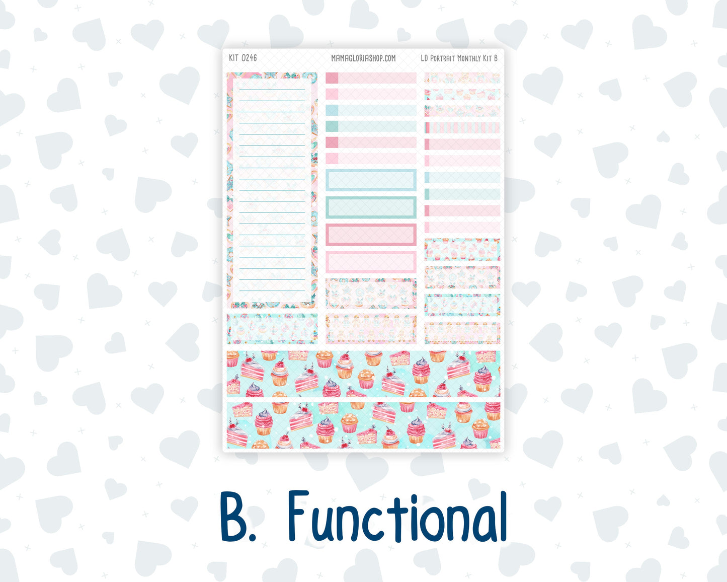 Kit 0246 - Laurel Denise Portrait - Monthly Kit - December - Gingerbread Sweets
