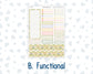 Kit 0280 - Laurel Denise The Scout Planner Large - Monthly Kit - Half Past Six In August