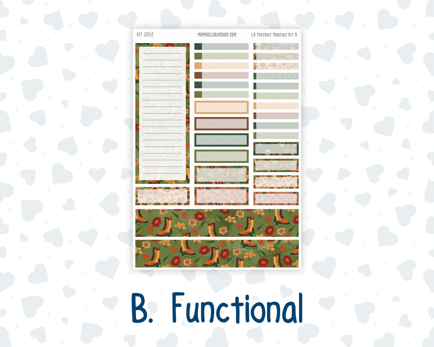 Kit 0242 - Laurel Denise Portrait - Monthly Kit - November - Cottage Autumn