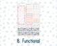 Kit 0270 - Laurel Denise The Scout Planner Large - Monthly Kit - June - Beachside Bliss