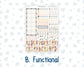Kit 0272 - Laurel Denise The Scout Planner Large - Monthly Kit - May - Graduation