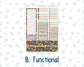 Kit 0302 - Laurel Denise The Scout Planner Large - Monthly Kit - November - Thankful Season