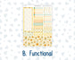 Kit 0277 - Laurel Denise The Scout Planner Large - Monthly Kit - August - Sunflower Drama Club