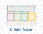 Kit 0267 - Laurel Denise The Scout Planner Large - Monthly Kit - May - Flowers For Mama