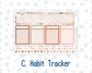Kit 0296 - Laurel Denise The Scout Planner Large - Monthly Kit - September - Coffee Break