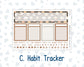 Kit 0303 - Laurel Denise The Scout Planner Large - Monthly Kit - November - Into The Woods