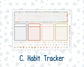 Kit 0261 - Laurel Denise The Scout Planner Large - Monthly Kit - April - Llama Spring
