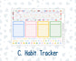Kit 0279 - Laurel Denise The Scout Planner Large - Monthly Kit - August - Not Ready For School