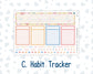 Kit 0270 - Laurel Denise The Scout Planner Large - Monthly Kit - June - Beachside Bliss