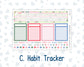 Kit 0306 - Laurel Denise The Scout Planner Large - Monthly Kit - December - Jolly Mischief