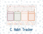 Kit 0293 - Laurel Denise The Scout Planner Large - Monthly Kit - September - Fleur de Provence