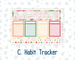 Kit 0271 - Laurel Denise The Scout Planner Large - Monthly Kit - June - Strawberry Shore