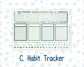 Kit 0264 - Laurel Denise The Scout Planner Large - Monthly Kit - May - Spring Walk
