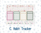 Kit 0307 - Laurel Denise The Scout Planner Large - Monthly Kit - December - Velvet Hearth