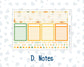 Kit 0277 - Laurel Denise The Scout Planner Large - Monthly Kit - August - Sunflower Drama Club