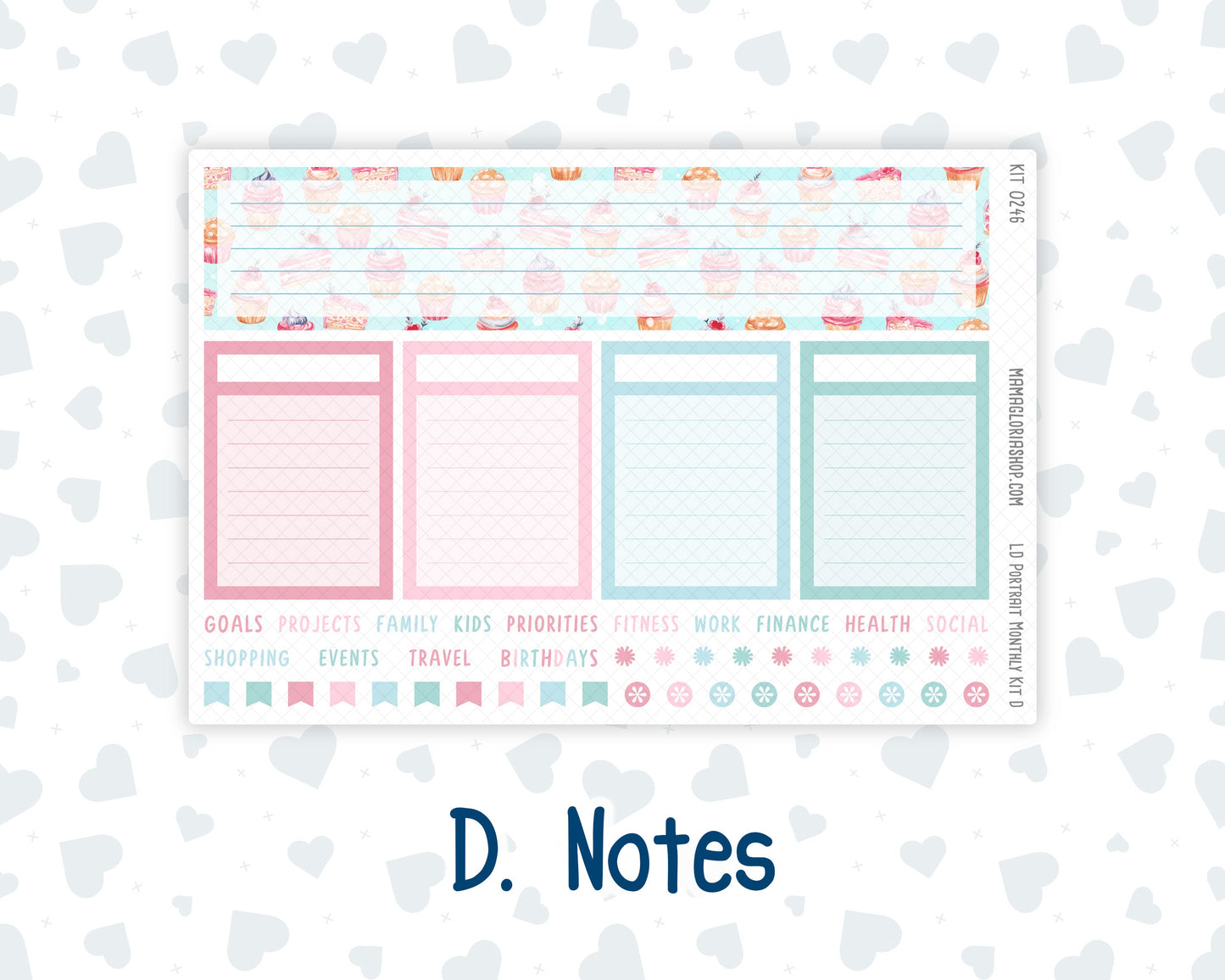 Kit 0246 - Laurel Denise Portrait - Monthly Kit - December - Gingerbread Sweets