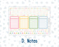 Kit 0260 - Laurel Denise The Scout Planner Large - Monthly Kit - April - Pastel Egg Hunt