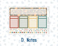 Kit 0302 - Laurel Denise The Scout Planner Large - Monthly Kit - November - Thankful Season