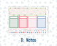 Kit 0306 - Laurel Denise The Scout Planner Large - Monthly Kit - December - Jolly Mischief