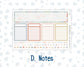 Kit 0261 - Laurel Denise The Scout Planner Large - Monthly Kit - April - Llama Spring