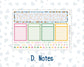 Kit 0267 - Laurel Denise The Scout Planner Large - Monthly Kit - May - Flowers For Mama