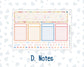 Kit 0270 - Laurel Denise The Scout Planner Large - Monthly Kit - June - Beachside Bliss