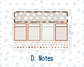 Kit 0303 - Laurel Denise The Scout Planner Large - Monthly Kit - November - Into The Woods