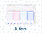 Kit 0252 - Laurel Denise The Scout Planner Large - Monthly Kit - February - Tokyo Candy Cloud