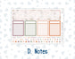 Kit 0293 - Laurel Denise The Scout Planner Large - Monthly Kit - September - Fleur de Provence