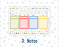Kit 0269 - Laurel Denise The Scout Planner Large - Monthly Kit - June - Dolce Mare