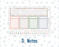 Kit 0266 - Laurel Denise The Scout Planner Large - Monthly Kit - May - Froggy Lake Picnic