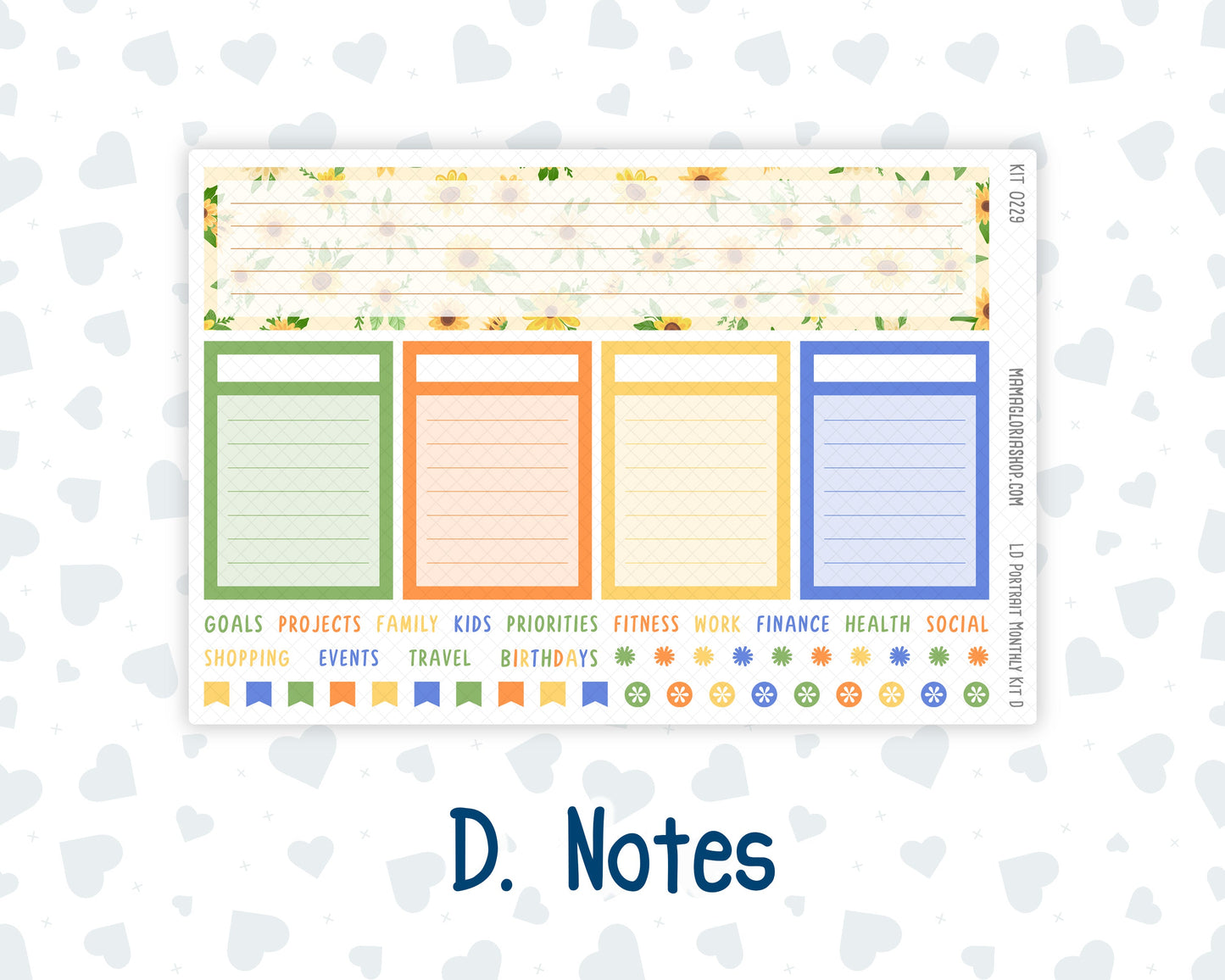 Kit 0229 - Laurel Denise Portrait - Monthly Kit - August - Golden Faces