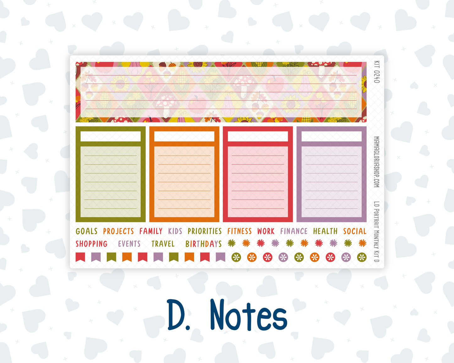 Kit 0240 - Laurel Denise Portrait - Monthly Kit - November - Cozy Thanksgiving