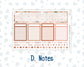 Kit 0296 - Laurel Denise The Scout Planner Large - Monthly Kit - September - Coffee Break