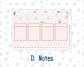 Kit 0297 - Laurel Denise The Scout Planner Large - Monthly Kit - October - Pink Spell