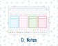 Kit 0262 - Laurel Denise The Scout Planner Large - Monthly Kit - April - Spring Puffs