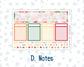 Kit 0271 - Laurel Denise The Scout Planner Large - Monthly Kit - June - Strawberry Shore