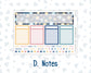 Kit 0248 - Laurel Denise The Scout Planner Large - Monthly Kit - January - Midnight Countdown