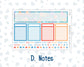 Kit 0268 - Laurel Denise The Scout Planner Large - Monthly Kit - June - Sea Sweeties