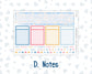 Kit 0305 - Laurel Denise The Scout Planner Large - Monthly Kit - December - Sugarplum Parade